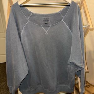 American Eagle off the shoulder sweatshirt
